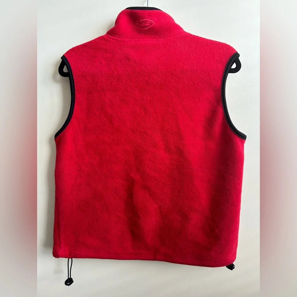 Ouray Sportswear Fleece Red Vest - Picture 4 of 5